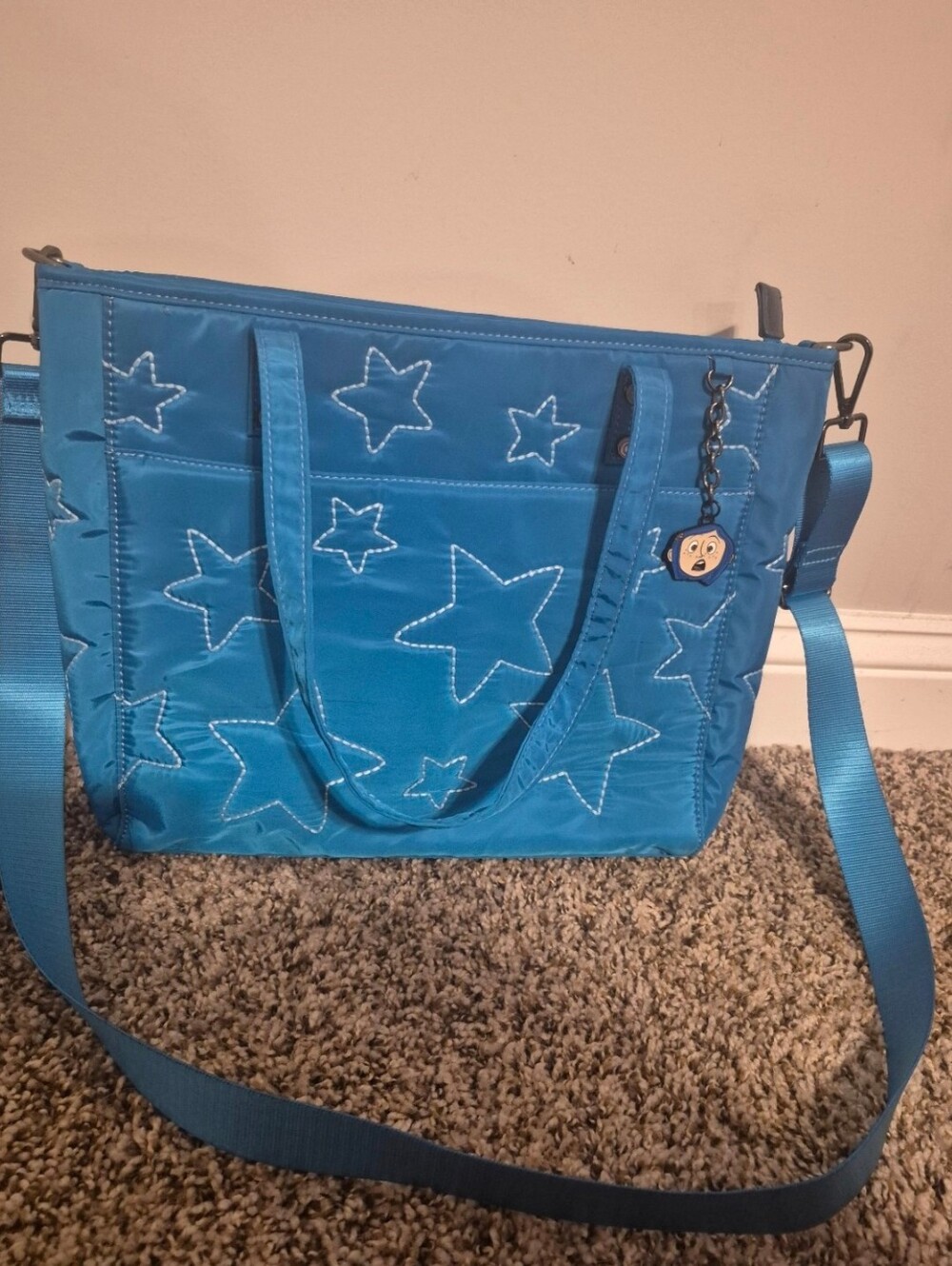 Coraline stars sweater crossbody purse